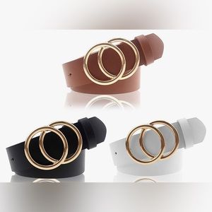 3 belts in great condition .